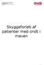 Regionshospitalet Randers Kvalitetsafdelingen Kvalitetskonsulent: Stefanie Andersen April 2015. Skyggeforløb af patienter med ondt i maven