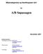 A/B Søpassagen. Miljøredegørelse og Handlingsplan 2007. for. November 2007