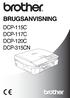 BRUGSANVISNING DCP-115C DCP-117C DCP-120C DCP-315CN