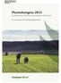 Plantekongres 2013 Planteproduktion, miljø, natur og planlægning i det åbne land