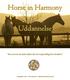 Horse in Harmony. Uddannelse. Copyright 2014 - Ute Lehmann - www.horseinharmony.dk