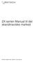 2X-serien Manual til det skandinaviske marked