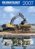 Volvokataloget 2007 PRODUKTER OG TJENESTER FRA VOLVO ENTREPRENØRMASKINER A/S