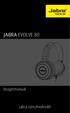 JABRA EVOLVE 80. Brugermanual. jabra.com/evolve80
