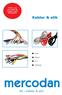 Find os på mercodan.dk og prøv vores kabelguide. Kabler & stik. Data. Strøm A/V. Tilbehør. Alt i kabler & stik