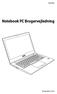 DA7602. Notebook PC Brugervejledning