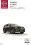 NISSAN X-TRAIL. EURO5 Priser, udstyr og specifikationer 05.08.2015 EURO5