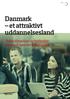 Danmark et attraktivt uddannelsesland. Sådan tiltrækker og fastholder Danmark talenter fra udlandet