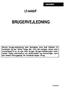 LT-A400/F BRUGERVEJLEDNING