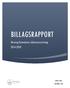 BILLAGSRAPPORT. Herning Kommunes Inklusionsstrategi 2016-2020