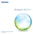 Deloitte Statsautoriseret Revisionspartnerselskab CVR-nr. 33 96 35 56. Årsrapport 2012/13.