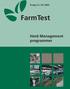 Kvæg nr. 34 2005. FarmTest. Herd Management programmer