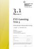 3.1. FVU-Læsning Trin 3. Opgavesæt N. Forberedende voksenundervisning. 1. august - 31. december 2012