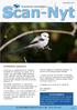 Scan-Nyt. Scanbirds nyhedsbrev. scanbird@scanbird.com tlf. 234 234 04 Side 1. SCANBIRDs nyhedsbrev. Ferielukket