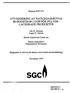 Rapport SGC 071. UTVÄRDERING A V NATURGAsDRIVNA IR-BOOSTRAR I UGN FÖR PULVER LACKERADEPRODUKTER. Ole H. Madsen Asger N. Myken