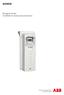 ACH550. Brugermanual ACH550-01-frekvensomformere