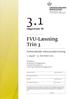 3.1. FVU-Læsning Trin 3. Opgavesæt M. Forberedende voksenundervisning. 1. august - 31. december 2011