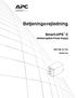 Betjeningsvejledning. Smart-UPS C. Uninterruptible Power Supply. 1000/1500 VA Tårn. 120/230 Vac