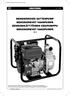 Bensindriven vattenpump Bensindrevet vannpumpe Bensiinikäyttöinen vesipumppu Benzindrevet vandpumpe