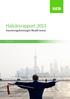 Halvårsrapport 2013 Investeringsforeningen Wealth Invest. CVR nr. 34 48 13 77