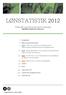 LØNSTATISTIK 2012. Teknisk og administrativt arbejde FEBRUAR 2012, BASERET PÅ 3. KVARTAL 2011