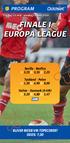 FINALE I EUROPA LEAGUE