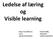 Ledelse af læring og Visible learning