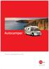 Autocamper Tekniske Specifikationer 2010