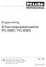Erhvervsopvaskemaskine PG 8080 / PG 8080i