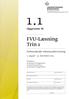 1.1. FVU-Læsning Trin 1. Opgavesæt M. Forberedende voksenundervisning. 1. august - 31. december 2015