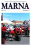 Medlemsblad for Foreningen til bevarelse af fiskefartøjet Marna af Faaborg SG100. Juni 2015. 16. årgang nr. 2