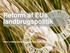 Reform af EUs landbrugspolitik. Niels Lindberg Madsen, Landbrug & Fødevarer