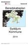 Beredskabsplan. Beredskabsplan. Syddjurs Kommune. Planen er ajourført 10/1 2014 1