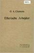 021. G. A. Clemens. Efterladte Arbejder. Charlottenborg. 10. 24. December 1918