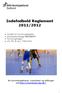 Indefodbold Reglement 2011/2012