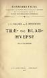 TRÆ- OG BLAD HVEPSE DANMARKS FAUNA DANSK NATURHISTORISK FORENING MED 134 AFBILDNINGER ILLUSTREREDE HAANDBØGER OVER DEN DANSKE DYREVERDEN