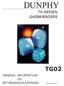 T0-SERIEN GASBRÆNDERE TG02. GENEREL INFORMATION OG BETJENINGSVEJLEDNING TG02 Manual Rev. 1