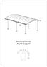 Montagevejledning for. Alulet Carport