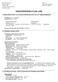 World Headquarters Hach Company Date Printed 1/23/09. Loveland, CO USA 80539 (970) 669-3050 SIKKERHEDSDATABLADE
