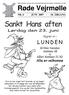 MEDLEMSBLAD FOR GRUNDEJERFORENINGEN RØDE VEJRMØLLE PARK Røde Vejrmølle NR. 6 - JUNI 2007-34. ÅRGANG