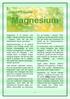 Magnesium. Connie s Guide: