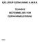 KJELLERUP FJERNVARME A.M.B.A. TEKNISKE BESTEMMELSER FOR FJERNVARMELEVERING FORSIDE