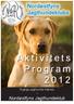 Aktivitets Program 2012