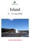 Island. 9. 13. maj 2016. Udrejse fra Billund lufthavn