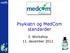 Psykiatri og MedCom standarder. 3. Workshop 11. december 2012