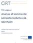 Analyse af kommende kompetencebehov på Bornholm