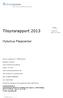 Tilsynsrapport 2013. Hybyhus Plejecenter. Adresse: Lundingsvej 17, 7000 Fredericia. Kommune: Fredericia. Leder: Centerleder Joan Hartvig