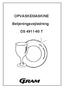 Opvaskemaskine. Betjeningsvejledning DS 4911-60 T
