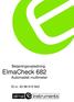 Betjeningsvejledning ElmaCheck 682 Automatisk multimeter. El.nr. 63 98 910 945