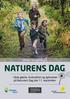 Inviter borgerne på NATURENS DAG. - Skab glæde, livskvalitet og oplevelser på Naturens Dag den 11. september